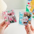 thumbnail image 2 of Photo Album Waterproof Transparent 20 Pockets Ring Binder Cartoon Photo Card Holder for Students, 2 of 7