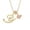 Y, variant on Gold Necklace, Elegant 3-Layer Initial Pendant Necklace, Adjustable Snake Chain Choker with Heart Charm Personalized Jewelry for Women