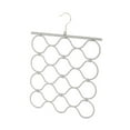 thumbnail image 2 of Schalbleider Bar Organizador de Caplable de 4 capas Space Space Gaving Anti -Slip Belt -Rack -Rack -Rack -Rack para la corbata de la casa -Pantalones Gris, 2 of 8