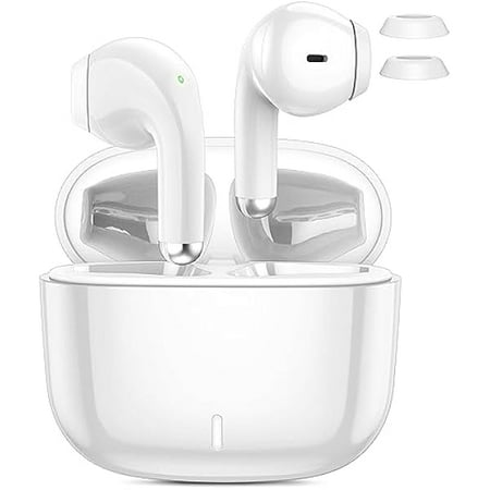 ZLC Wireless Earbuds for iPhone 16 16e 15 Pro Max 14 13 12 11 XR XS Bluetooth 5.3 Headphones Noise Canceling Earphones for Galaxy S25 S24 Ultra S23 S22 HiFi Bass Stereo Earphone for Google Pixel 9