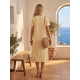 thumbnail image 3 of Vestido De Mujer Midi Casual Stretch Para Diario Y Salida, 3 of 5