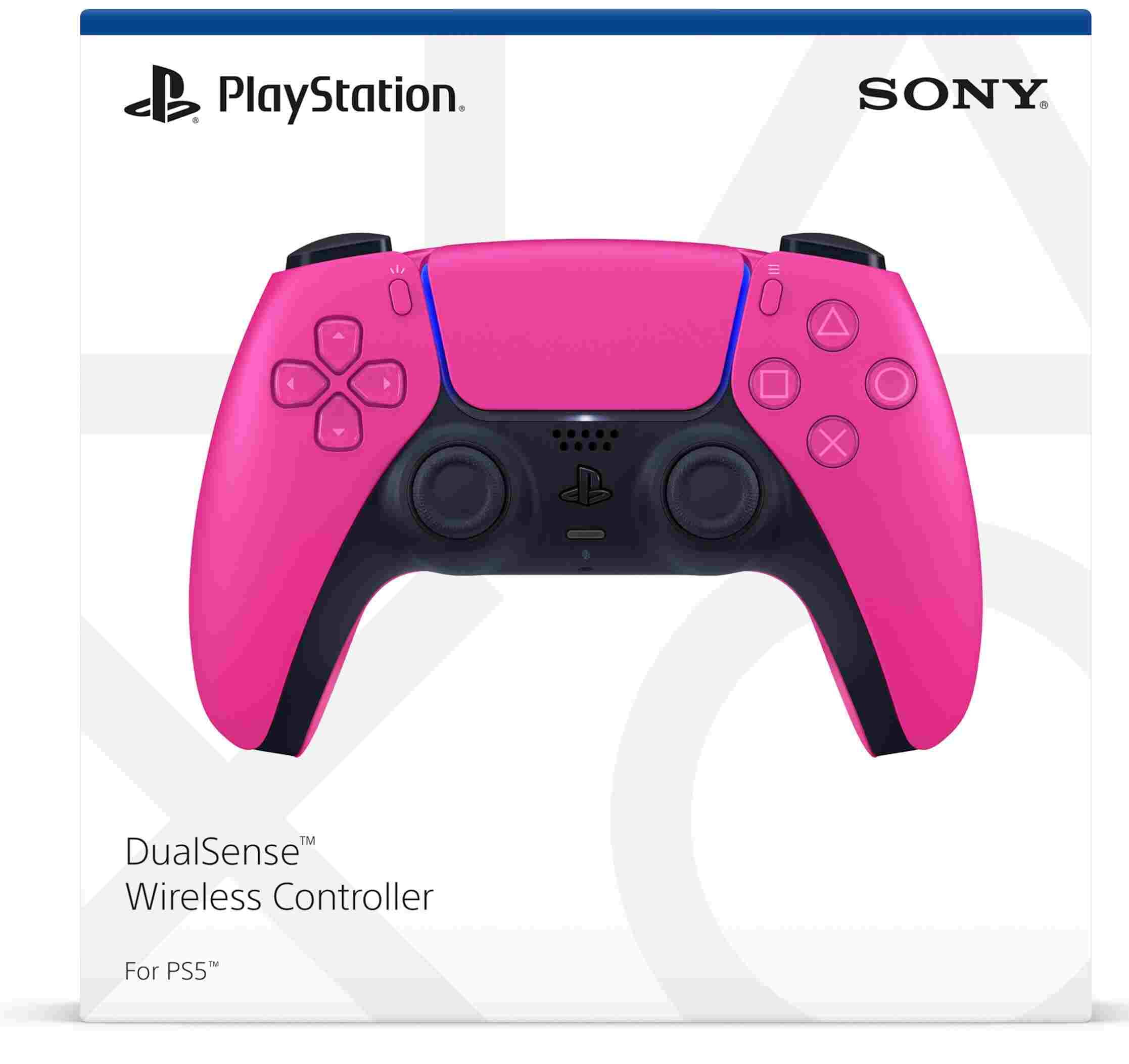 PlayStation 5 – Mando inalámbrico DualSense Cosmic Red – Exclusivo