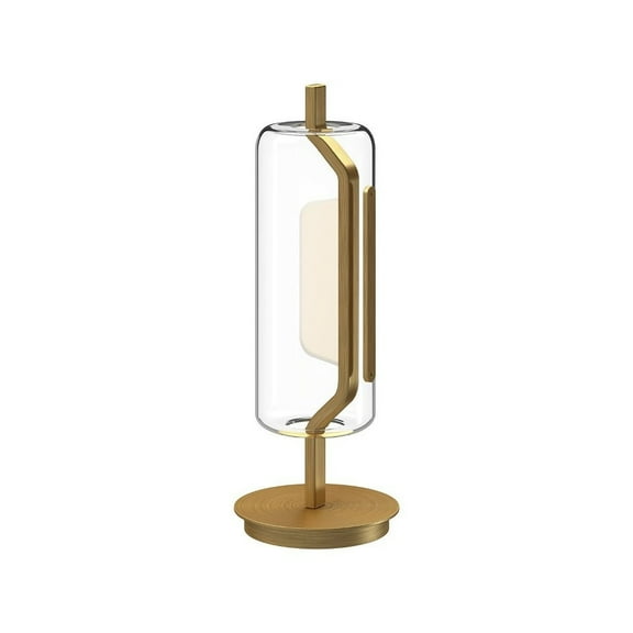 TL28518-BG-Kuzco Lighting-Hilo - 9W LED Table Lamp-17.63 Inches Tall and 6.38 Inches Wide-Brushed Gold Finish