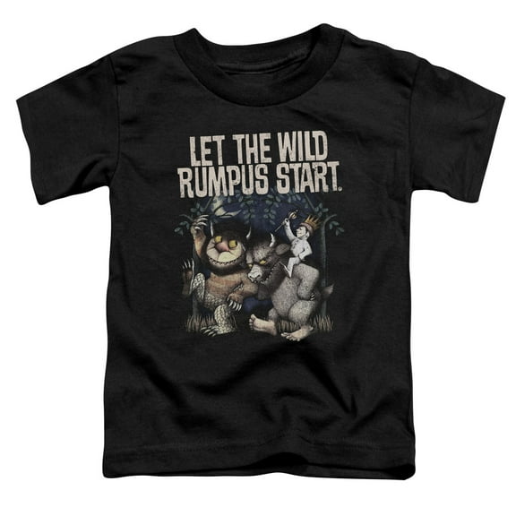 Where The Wild Things Are - Wild Rumpus - Toddler Short Sleeve Shirt - 4T