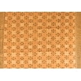 thumbnail image 1 of Ahgly Company Indoor Rectangle Abstract Orange Modern Area Rugs, 2' x 4', 1 of 4