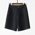 thumbnail image 2 of Daiosportswear Suit Shorts for Women Dressy High Waisted Tailored Summer Business Work Shorts with Pockets,Shorts for Women, 2 of 4