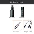 thumbnail image 4 of Adaptador XLR para Micrófono Inalámbrico, Transmisor y Receptor, Micrófono Enchufable de 2,4 GHz para Mezclador de Audio Dinámico y PA., 4 of 6