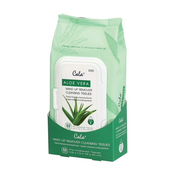 Cala Makeup Remover Cleansing Tissues 60 ct.