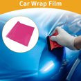 thumbnail image 2 of Película protectora para automóvil de color rosa brillante de Unique Bargains 40x152cm / 1.3ft x 5ft Cubierta de vinilo para exteriores e interiores 5.5mil 1 Pc Universal, 2 of 7