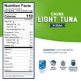 thumbnail image 3 of Bumble Bee ChunkUMRT&nbsp;Light Tuna In Water, 5 oz Cans (Pack of 24) - Wild Caught Skipjack Tuna - 23g Protein Per Serving - MSC Certified Sustainable Seafood, Non-GMO, Gluten Free, Kosher, 3 of 3