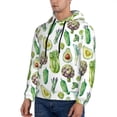thumbnail image 2 of Hoodies for Men - vegetable Asparagus Long Sleeve Comfrt Men'S Fashion Hoodies & Sweatshirts, Sweatshirts for Men Hoodies Pullover Clothing Clothes with Pouch, 2 of 7