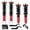 Red, variant on SPEEDWOW Coilovers Shocks Kits for 1988-1991 Honda ED Civic CRX DA Acura Integra, 24 Levels Damper Adjustable Coilovers Suspension Struts Kit, Twin-Tube Lowering Kit