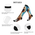 thumbnail image 5 of Sikiie Cartoon Cloud Puppy 1 Pairs Compression Socks for Men and Women 15-20 mmHg Running Support Socks, 5 of 7