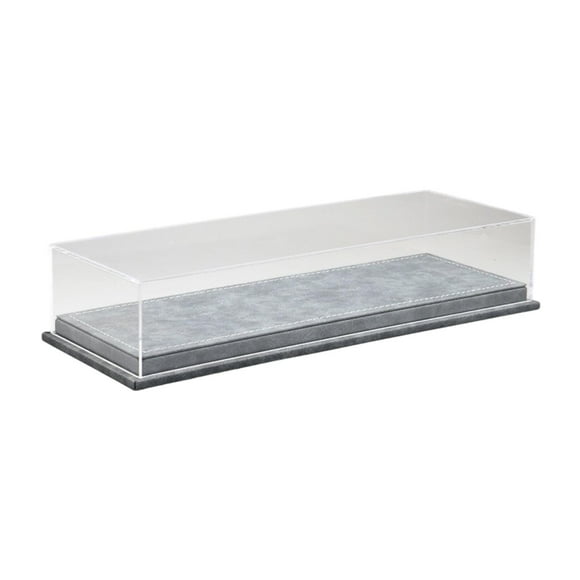 Vitrina organizadora para modelos de coches a escala 1:64, para guardar objetos de colección, decoración del hogar, caja de exhibición para coches Gris