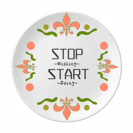 

Retain Security Keep Safe Quarantine Flower Ceramics Plate Tableware Dinner Dish