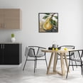 thumbnail image 3 of Stupell Industries Pear Still Life Painting Food & Beverage Painting Black Framed Art Print Wall Art, 24 x 24, 3 of 9