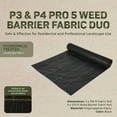 thumbnail image 4 of DeWitt Pro-5 Weed Barrier Fabric 5 oz, Heavy-Duty Woven Weed Control, 3x250 & 4x250 Feet, 4 of 7