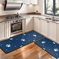 thumbnail image 3 of Kitchen Rugs Sets Of 2,Paw Print Anti Fatigue Kitchen Mat Rugs Non Slip Washable,Decorative Kitchen Floor Mats for Kitchen,Sink,Laundry,17"x47"+17"x47", 3 of 5