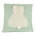 thumbnail image 2 of Suave Tiro De La cinturo Funda De Almohada Cojín Decorativo Funda De Cojín Para Sala De Niños Dormitorio 18x18 Pulgadas Verde Soledad Funda de almohada decorativa Throw Pillow, 2 of 9