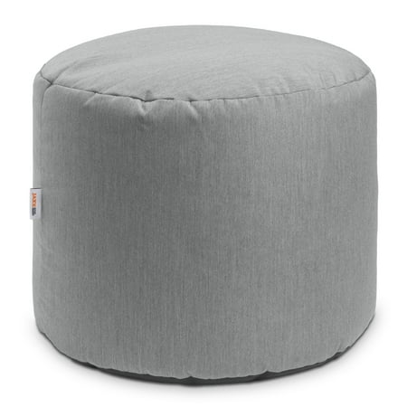 Jaxx Bean Bags Jaxx Sunbrella Patio Bean Bag Pouf Ottoman Granite