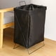 thumbnail image 2 of Cesto de ropa impermeable, grande, con asa de metal, plegable, para guardar juguetes, ropa, ropa, baño y sala de estar., 2 of 2