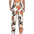 thumbnail image 3 of Bingfone Sushi Roll Mens All Over Print Sleep Pajama Pants-Medium, 3 of 9
