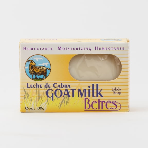 Betres Goat Milk Soap 3.5 oz. Moisturizing Soap, All Age Groups