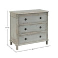 thumbnail image 2 of Matthews 38.5" 3-Drawer Storage Chest, Gray Blue, 2 of 7