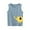 Blue, variant on LYMAYTER Kids Boys Tank T-Shirt Toddler Cotton Sleeveless Tees Baby Summer Prints Vest for 1-9 Years