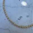 thumbnail image 5 of Silver gold plated pear tennis choker, 5 of 5