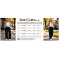 thumbnail image 3 of TEMOFON Sweatpants for Women Loose Fit Casual Comfy Lounge High Waist Drawstring Elastic Sweatpants Flowy Palazzo Pants with Pocket, 3 of 10