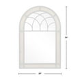 thumbnail image 5 of FirsTime & Co. Brown Hemmingway Arch Wall Mirror, Farmhouse, Arched, 24 x 1.25 x 36 in, 5 of 5