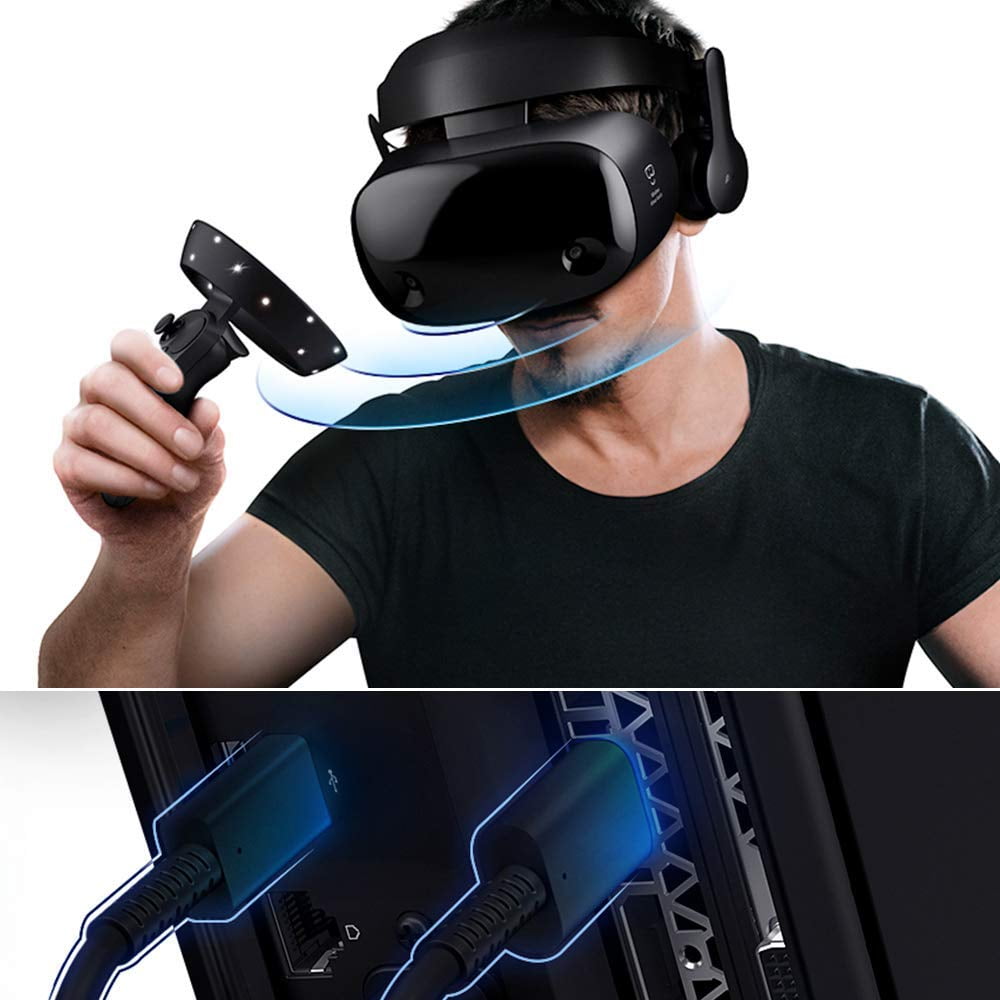 Restored HMD Odyssey+ Windows Mixed Reality Headset with 2