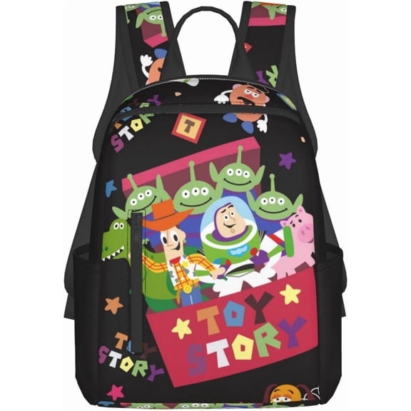 Toy Story Kawaii Backpack Cartoon Lightweight Multifunction Laptop Backpack Cute Daybag Travel Bag