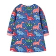 thumbnail image 5 of Yidarton Girls' dresses long-sleeved fall new knitted cotton cartoon print princess dress 7T, 5 of 7