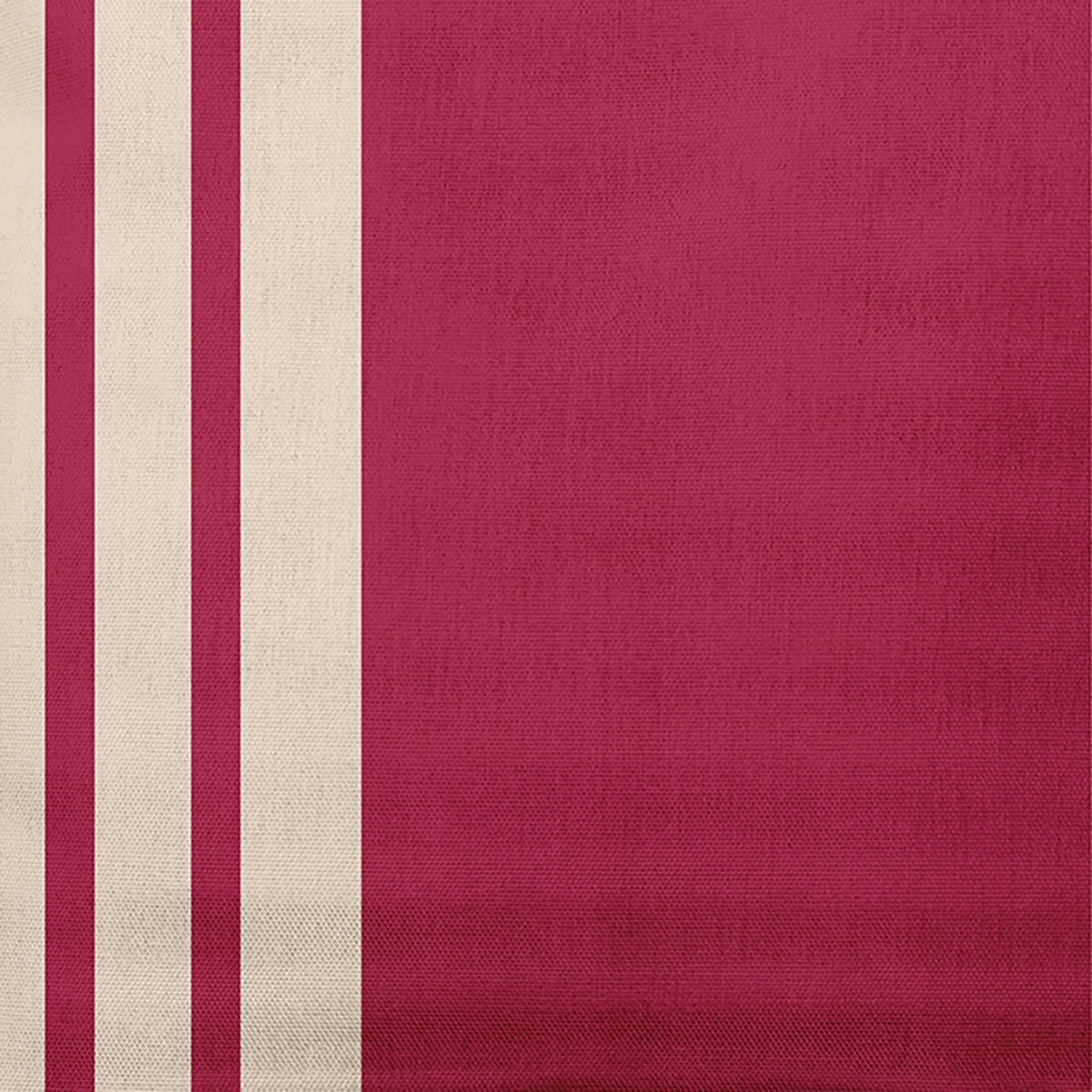 Simply Daisy 16" x 16" Stripe Decorative Throw Pillow, Cranberry