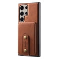 thumbnail image 3 of Case for Samsung Galaxy S23 Ultra, PU Leather Wallet Case with Card Slots, Flip Kickstand, MagSafe Charging Protective 2-in-1 Detachable Magnetic Phone Cover for Samsung Galaxy S23 Ultra, Brown, 3 of 8