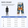 thumbnail image 4 of Lsque Spring Butterfly Flowers Print Men's Pajama Pants, Lounge Pant - Comfortable Home Wear,Elastic Waistband, Stylish Design-X-Large, 4 of 9