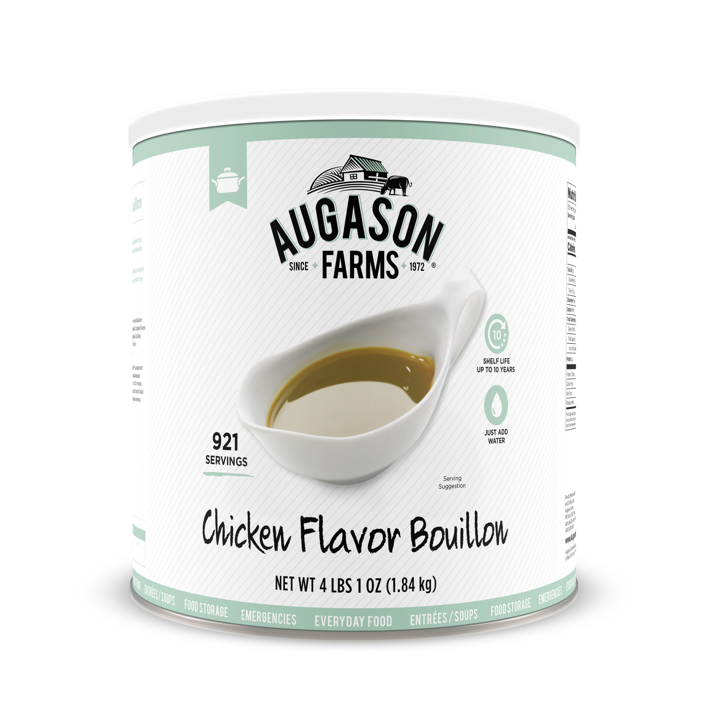 Augason Farms Chicken Flavor Bouillon No. 10 Can