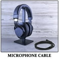 thumbnail image 3 of unbranded Cable Negro Xlr Con Conectores De Tres Pines Para Audio Claro En Conciertos Y Estudio, 3 of 8