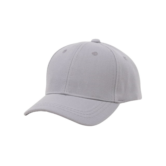 Top Headwear Baby Infant Adjustable Baseball Hat - Light Grey