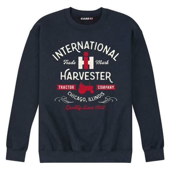 International Harvester Chicago, IL - Men's Crew Neck Fleece Pullover