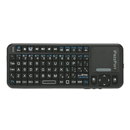 Mini Hand Pointers - Mini iPazzport KP-810-10A 2.4G RF Wireless Handheld Keyboard Mouse Touchpad LED Pointer Backlight
