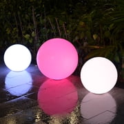 Modern Home LED Glowing Sphere w/Infrared Remote Control (20 inch)