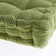 thumbnail image 3 of Cojín para Silla Almohada Cuadrada para Cojín Del Asiento Futon Espesar Cojín para Silla / Ventana de Bahía, para Leer en , Cuarto Verde, 3 of 9