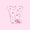 Pink V, variant on Erosebridal Bow Letter E Twin Sheet Sets for Girls, Pink Initial Ribbon Bedding, 3-Piece