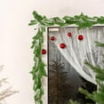 thumbnail image 5 of FastXmas 77.5 In Christmas Artificial Vines Decoration Vivid Artificial Pine Leaves Rattan Christmas Pendant Ornaments Realistic Pine-Branches Vines Decorations for Fireplace Xmas Ladder Stairs Party, 5 of 6