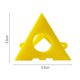 thumbnail image 5 of Triangular Plastic Foot Bracket, 10PCS Paint Stand Kit, Professional Woodworking Paint Stand, Paint Wood Support Lift Pads, 5 of 5