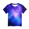 thumbnail image 4 of NAISIBABY Boys Graphic T-Shirt, Crewneck Short Sleeve Casual Soft Kids Fashion Active Tee Multicolor 5T, 4 of 5
