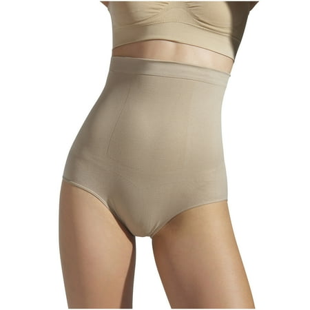 WMTBSRSW High Waisted Body Shaper Underwear for Women Tummy Control Shapewear Panties Plus Size Seamless Shaping Panty for Ladies